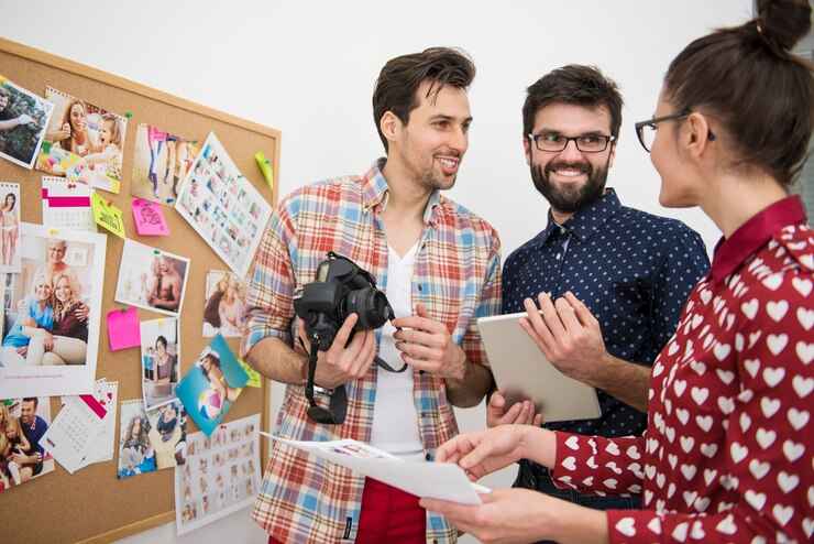 Marketing professional workers from Expresso Company